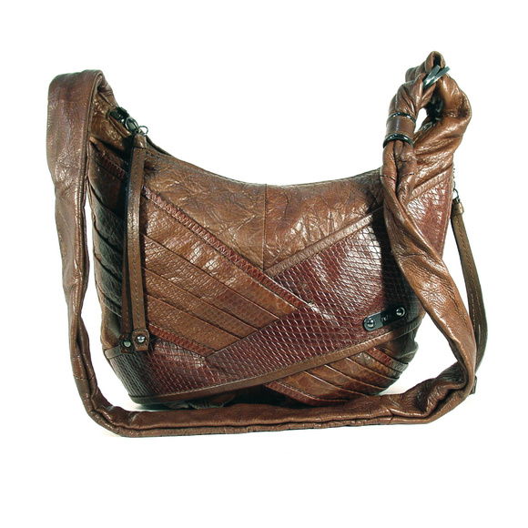 Rafe Handbags - RAFE New York Reptile Leather Crossbody Hobo Bag